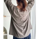 古着感のある緩さが今っぽ可愛い。綿100%前後2WAYワイドネックロンTEE(長… | Classical Elf | 詳細画像29