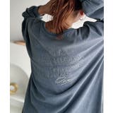 古着感のある緩さが今っぽ可愛い。綿100%前後2WAYワイドネックロンTEE(長… | Classical Elf | 詳細画像37