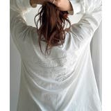 古着感のある緩さが今っぽ可愛い。綿100%前後2WAYワイドネックロンTEE(長… | Classical Elf | 詳細画像1