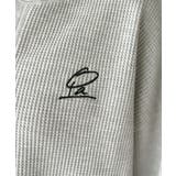 洒落感アップのこなれT。胸刺繍ワッフルオーバーサイズキーネックロンT(長袖) | Classical Elf | 詳細画像37