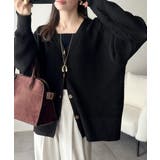 ゆるっと羽織って、即こなれ見え。表面変化ブークレニットカーディガン | Classical Elf  | 詳細画像6 