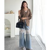 ゆるっと羽織って、即こなれ見え。表面変化ブークレニットカーディガン | Classical Elf  | 詳細画像17 