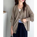 ゆるっと羽織って、即こなれ見え。表面変化ブークレニットカーディガン | Classical Elf  | 詳細画像18 