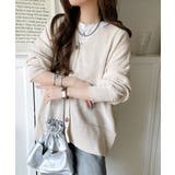 ゆるっと羽織って、即こなれ見え。表面変化ブークレニットカーディガン | Classical Elf  | 詳細画像5 