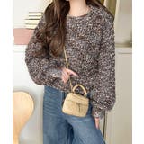 はじける彩りに、一目惚れ。カラフルネップヤーンニット（長袖） | Classical Elf  | 詳細画像7 