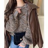 はじける彩りに、一目惚れ。カラフルネップヤーンニット（長袖） | Classical Elf  | 詳細画像8 