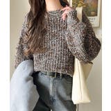 はじける彩りに、一目惚れ。カラフルネップヤーンニット（長袖） | Classical Elf  | 詳細画像9 