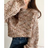 はじける彩りに、一目惚れ。カラフルネップヤーンニット（長袖） | Classical Elf  | 詳細画像10 