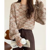 はじける彩りに、一目惚れ。カラフルネップヤーンニット（長袖） | Classical Elf  | 詳細画像17 