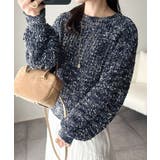 はじける彩りに、一目惚れ。カラフルネップヤーンニット（長袖） | Classical Elf  | 詳細画像22 