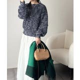 はじける彩りに、一目惚れ。カラフルネップヤーンニット（長袖） | Classical Elf  | 詳細画像23 