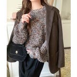 はじける彩りに、一目惚れ。カラフルネップヤーンニット（長袖） | Classical Elf  | 詳細画像3 