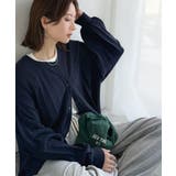 羽織るだけでサマになる、ゆるっと美シルエット。タック編みカーディガン(長袖) | Classical Elf | 詳細画像24