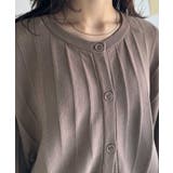 羽織るだけでサマになる、ゆるっと美シルエット。タック編みカーディガン(長袖) | Classical Elf | 詳細画像29