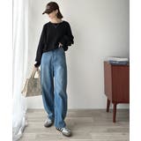 大人のカジュアルを極める。タック編み袖口スリットパフニット | Classical Elf  | 詳細画像9 