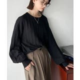 大人のカジュアルを極める。タック編み袖口スリットパフニット | Classical Elf  | 詳細画像12 