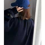 今っぽカジュアルの本命スウェット♪エンブレム風らくがき刺繍入りフロッキープリント… | Classical Elf  | 詳細画像39 