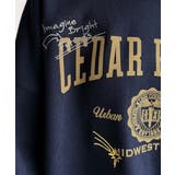 今っぽカジュアルの本命スウェット♪エンブレム風らくがき刺繍入りフロッキープリント… | Classical Elf  | 詳細画像55 