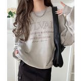 レトロデザインに釘付け！ピグメント加工刺繍ロゴ裏毛オーバーサイズプルオーバー（長… | Classical Elf  | 詳細画像23 