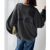 大人カジュアルに最適解。サイン刺繍裏毛スウェット | Classical Elf  | 詳細画像6 