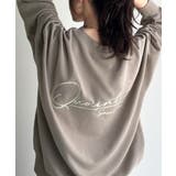 大人カジュアルに最適解。サイン刺繍裏毛スウェット | Classical Elf  | 詳細画像22 