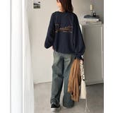 大人カジュアルに最適解。サイン刺繍裏毛スウェット | Classical Elf  | 詳細画像33 