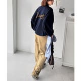 大人カジュアルに最適解。サイン刺繍裏毛スウェット | Classical Elf  | 詳細画像37 