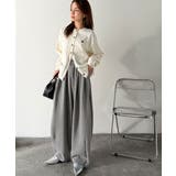 シンプルコーデに動きをプラス♪ダンボールイージーカーブパンツ | Classical Elf  | 詳細画像11 