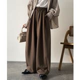 シンプルコーデに動きをプラス♪ダンボールイージーカーブパンツ | Classical Elf  | 詳細画像17 