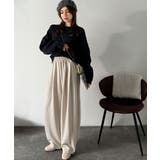 シンプルコーデに動きをプラス♪ダンボールイージーカーブパンツ | Classical Elf  | 詳細画像28 