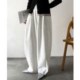 オートミール | シンプルコーデに動きをプラス♪ダンボールイージーカーブパンツ | Classical Elf 