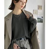 ニュアンスカラーで垢抜けお洒落♪綿100％ガゼット付きワッフルロンT（長袖） | Classical Elf  | 詳細画像16 