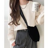 ニュアンスカラーで垢抜けお洒落♪綿100％ガゼット付きワッフルロンT（長袖） | Classical Elf  | 詳細画像4 