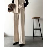 大人脚長シルエット♪ダンボール素材ピンタックフレアパンツ | Classical Elf  | 詳細画像19 