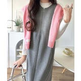 肉厚素材が気になるスタイルをカバー♪前後2wayダンボールハーフジップジャンプス… | Classical Elf  | 詳細画像19 