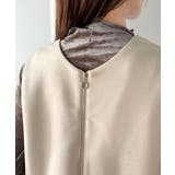 肉厚素材が気になるスタイルをカバー♪前後2wayダンボールハーフジップジャンプス… | Classical Elf  | 詳細画像44 