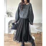 褒められワンピ♪マルチwayニット×チュールワンピースセット（セットアイテム） | Classical Elf  | 詳細画像16 