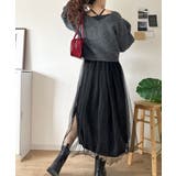 褒められワンピ♪マルチwayニット×チュールワンピースセット（セットアイテム） | Classical Elf  | 詳細画像20 