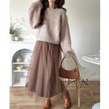 褒められワンピ♪マルチwayニット×チュールワンピースセット（セットアイテム） | Classical Elf  | 詳細画像38 