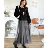 褒められワンピ♪マルチwayニット×チュールワンピースセット（セットアイテム） | Classical Elf  | 詳細画像2 