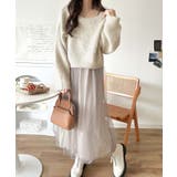 褒められワンピ♪マルチwayニット×チュールワンピースセット（セットアイテム） | Classical Elf  | 詳細画像52 