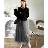 褒められワンピ♪マルチwayニット×チュールワンピースセット（セットアイテム） | Classical Elf  | 詳細画像5 