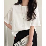 軽やか涼感、さらり抜け感。楊柳ベーシックTシャツ(半袖) | Classical Elf  | 詳細画像6 