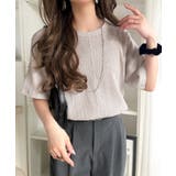 軽やか涼感、さらり抜け感。楊柳ベーシックTシャツ(半袖) | Classical Elf  | 詳細画像41 