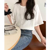 軽やか涼感、さらり抜け感。楊柳ベーシックTシャツ(半袖) | Classical Elf  | 詳細画像2 