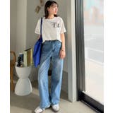 ラフでも品格、シンプルでも存在感。オーガニックコットン混 綿100％ グラフィッ… | Classical Elf  | 詳細画像9 
