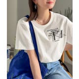 ラフでも品格、シンプルでも存在感。オーガニックコットン混 綿100％ グラフィッ… | Classical Elf  | 詳細画像5 