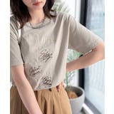【接触冷感機能付き】遊びゴコロをくすぐる。筆記体サイン調ロゴ刺繍Tシャツ（半袖） | Classical Elf  | 詳細画像39 