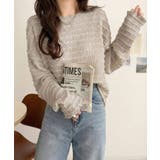 程よい甘さが可愛い。袖メロウシャーリングタックブラウス(長袖) | Classical Elf | 詳細画像35