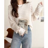 程よい甘さが可愛い。袖メロウシャーリングタックブラウス(長袖) | Classical Elf | 詳細画像5